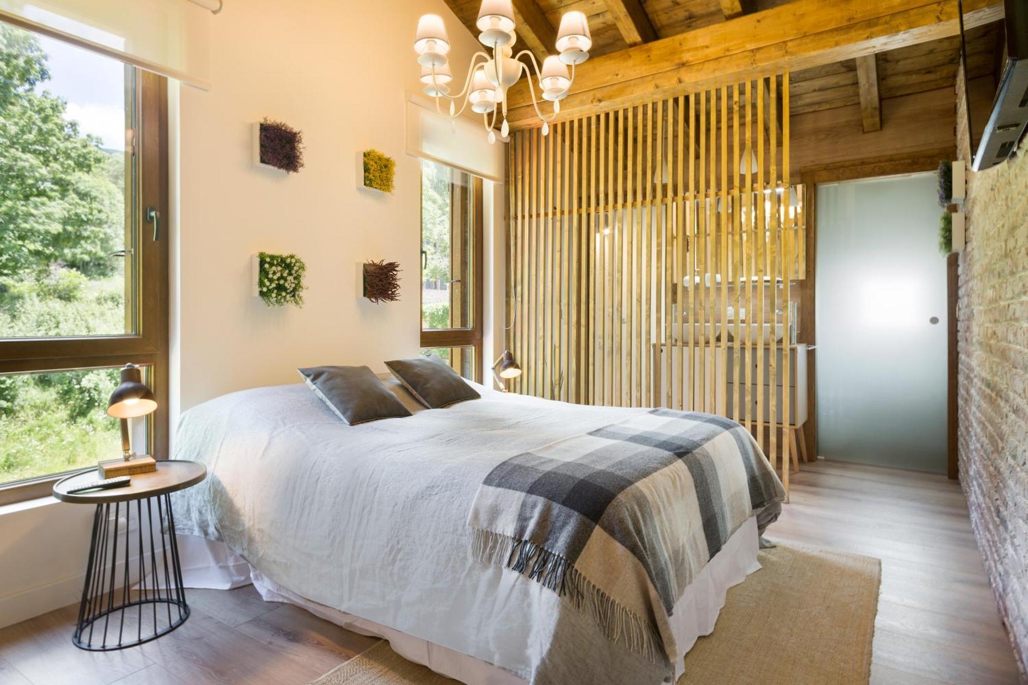 Casa Forelsa Lujo En La Montana Hoz de Jaca Esterno foto