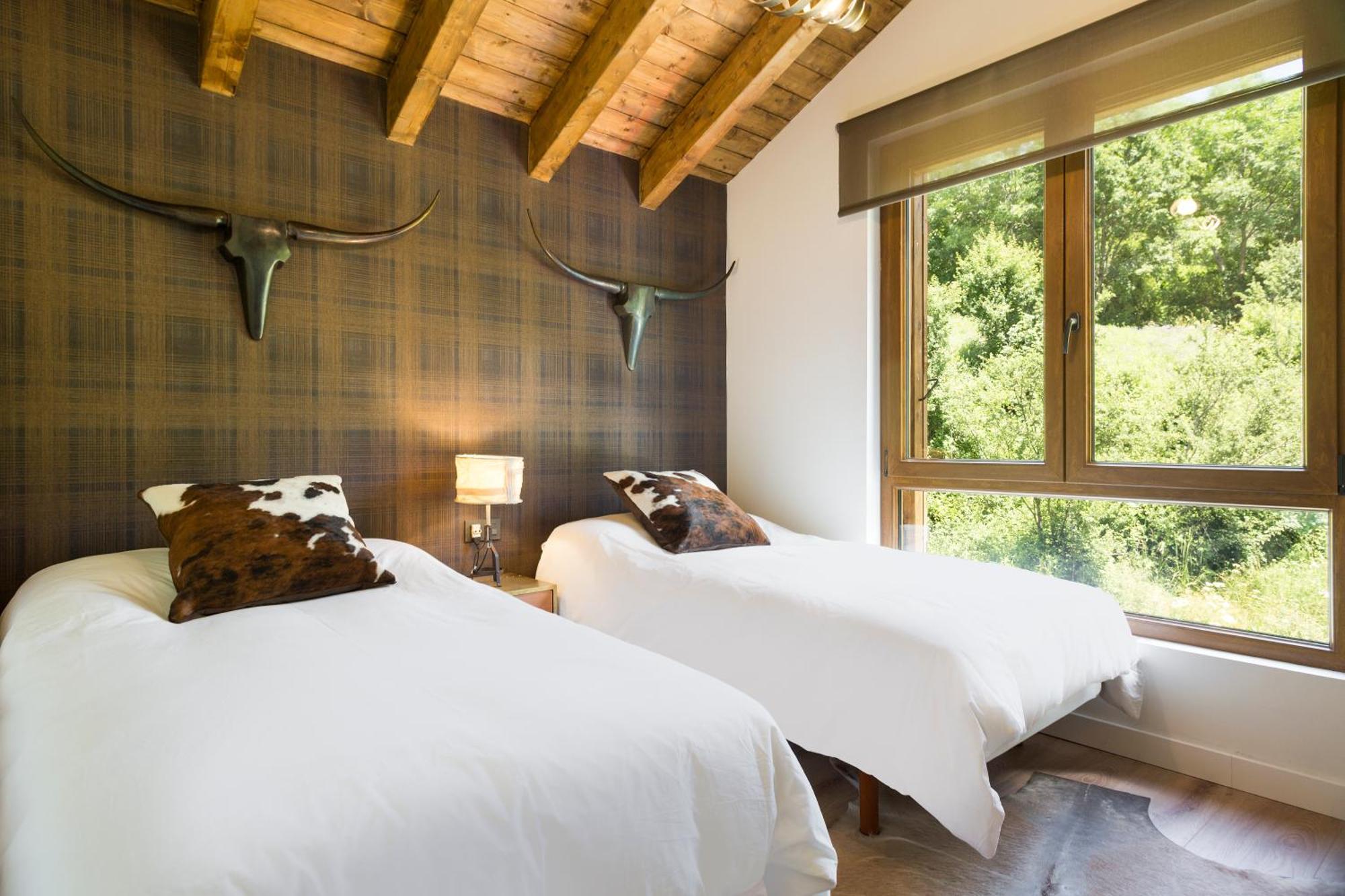 Casa Forelsa Lujo En La Montana Hoz de Jaca Esterno foto