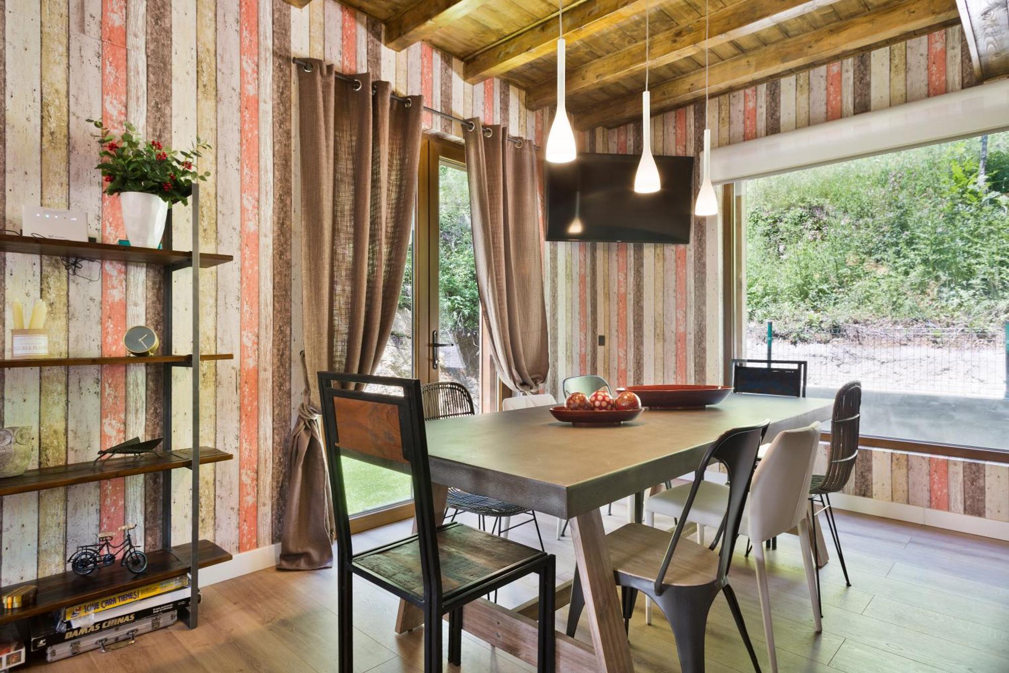 Casa Forelsa Lujo En La Montana Hoz de Jaca Esterno foto